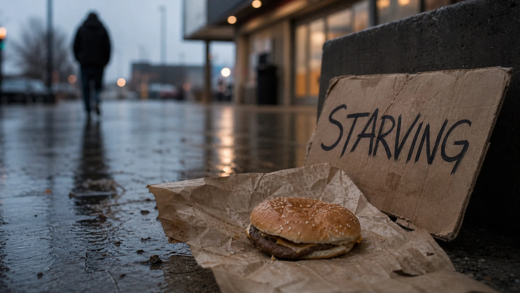 Starving