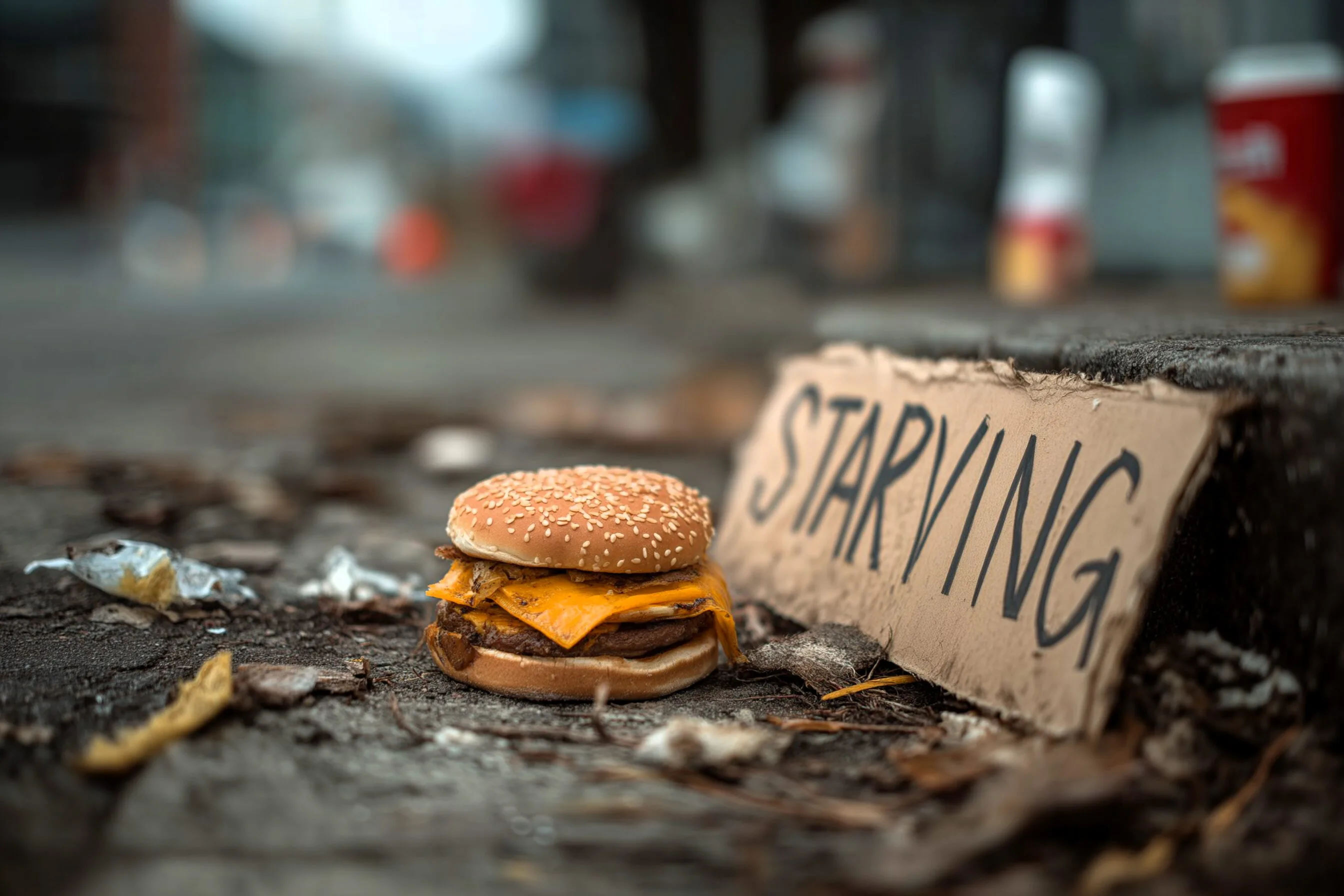 Starving